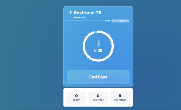 The pass: As “SmartPass” is introduced to students take time to be familiarized with new system. With new pass introduction, time is needed to see how it benefits the school.