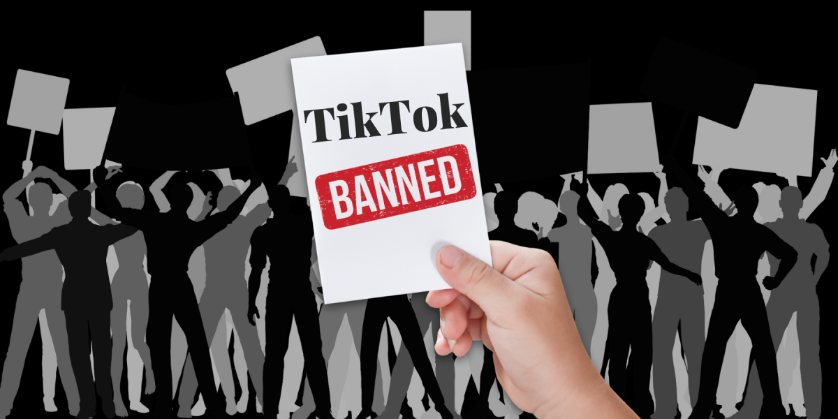 “Scrolling” to a halt: The TikTok app is very ingrained in youth culture these days. The app ban temporariiy stopped Americans from interacting with the humor, ideals and dance that the app features.